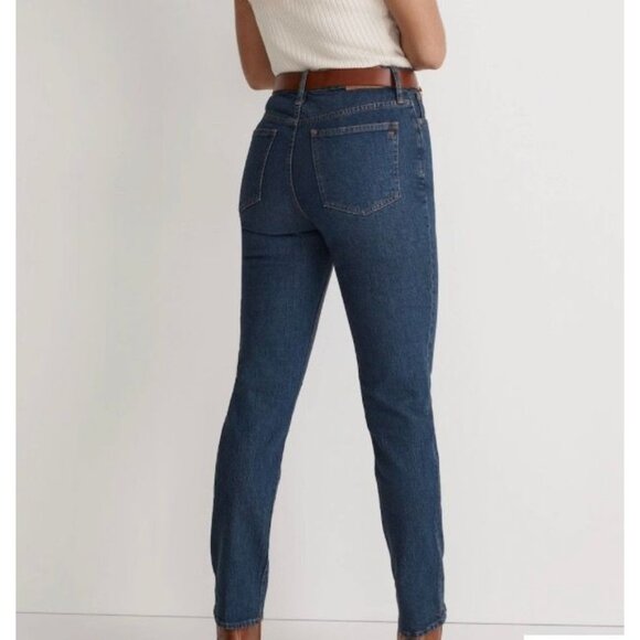 Madewell 10" High Riser Demi Boot‎ Denim Jeans 31 Indigo Classic Bootcut - Picture 1 of 7